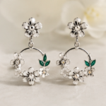 Gold Pearl Drop Earring